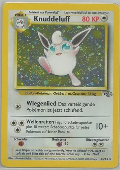 Pokémon-Karte Knuddeluff 016/064
