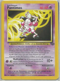 Pokémon-Karte Pantimos 022/064