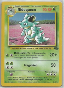 Pokémon-Karte Nidoqueen 023/064