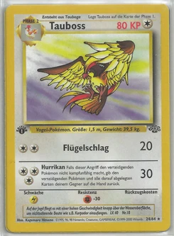 Pokémon-Karte Tauboss 024/064