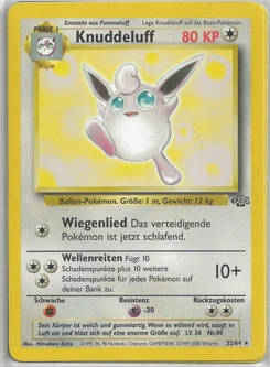 Pokémon-Karte Knuddeluff 032/064