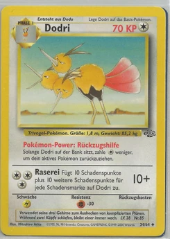 Pokémon-Karte Dodri 034/064