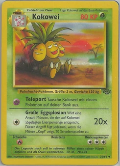 Pokémon-Karte Kokowei 035/064