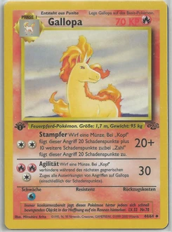 Pokémon-Karte Gallopa 044/064