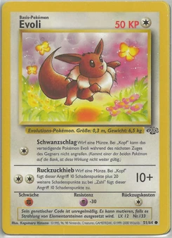 Pokémon-Karte Evoli 051/064