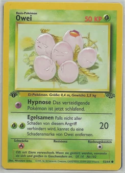 Pokémon-Karte Owei 052/064