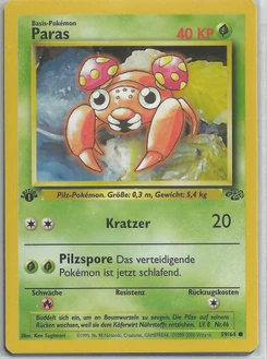Pokémon-Karte Paras 059/064