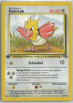 Pokémon-Karte Habitak 062/064