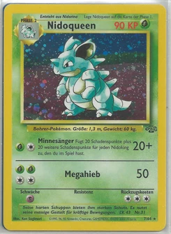 Pokémon-Karte Nidoqueen 007/064