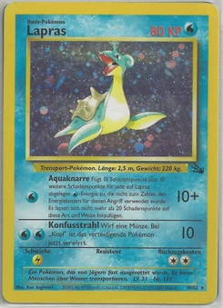 Pokémon-Karte Lapras 010/062