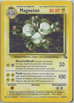 Pokémon-Karte Magneton 011/062