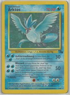 Pokémon-Karte Arktos 002/062