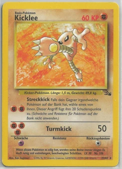 Pokémon-Karte Kicklee 022/062