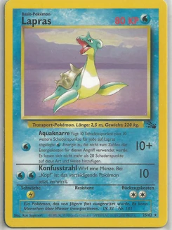 Pokémon-Karte Lapras 025/062