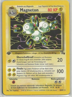 Pokémon-Karte Magneton 026/062