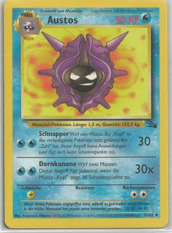Pokémon-Karte Austos 032/062
