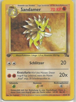 Pokémon-Karte Sandamer 041/062