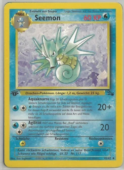 Pokémon-Karte Seemon 042/062