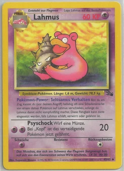Pokémon-Karte Lahmus 043/062