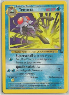 Pokémon-Karte Tentoxa 044/062