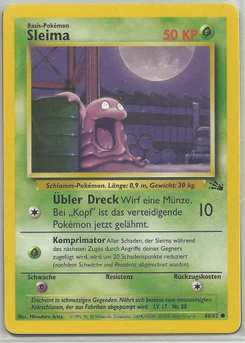Pokémon-Karte Sleima 048/062