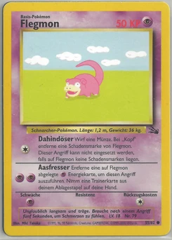 Pokémon-Karte Flegmon 055/062