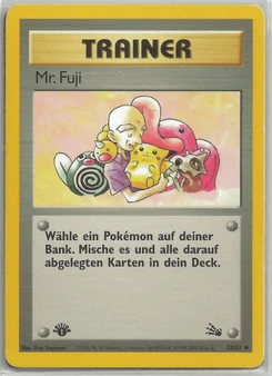 Pokémon-Karte Mr. Fuji 058/062