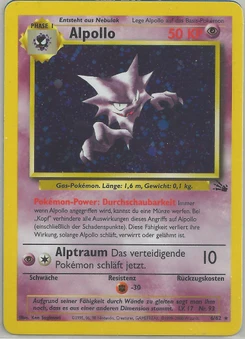Pokémon-Karte Alpollo 006/062