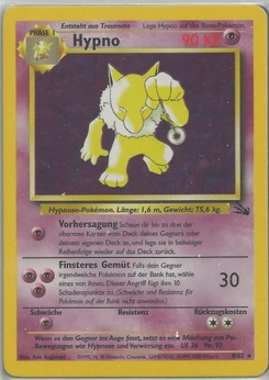 Pokémon-Karte Hypno 008/062