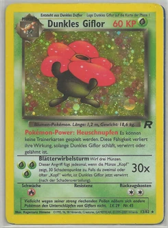 Pokémon-Karte Dunkles Giflor 013/082