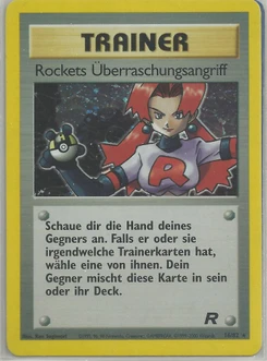 Pokémon-Karte Rockets Überraschungsangriff 016/082