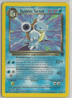 Pokémon-Karte Dunkles Turtok 020/082