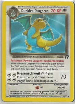 Pokémon-Karte Dunkles Dragoran 022/082