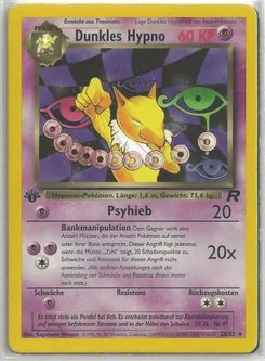 Pokémon-Karte Dunkles Hypno 026/082