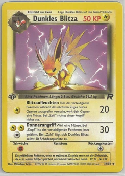 Pokémon-Karte Dunkles Blitza 038/082