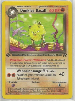Pokémon-Karte Dunkles Rasaff 043/082
