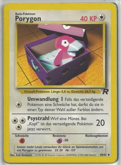 Pokémon-Karte Porygon 048/082