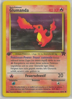 Pokémon-Karte Glumanda 050/082