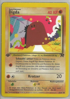 Pokémon-Karte Digda 052/082
