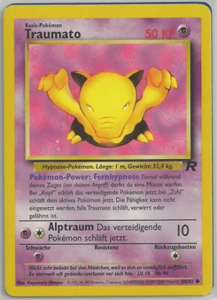 Pokémon-Karte Traumato 054/082