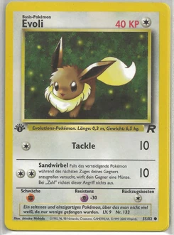 Pokémon-Karte Evoli 055/082