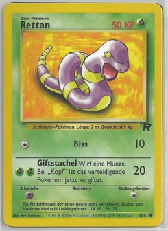 Pokémon-Karte Rettan 056/082
