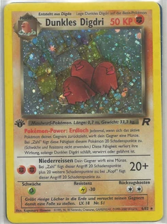 Pokémon-Karte Dunkles Digdri 006/082