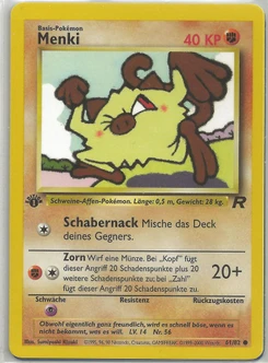 Pokémon-Karte Menki 061/082