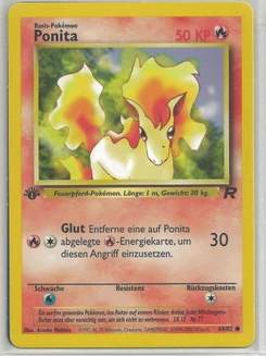 Pokémon-Karte Ponita 064/082