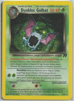 Pokémon-Karte Dunkles Golbat 007/082