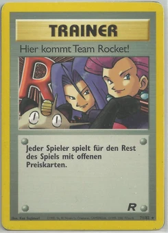 Pokémon-Karte Hier kommt Team Rocket! 071/082