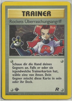 Pokémon-Karte Rockets Überraschungsangriff 072/082