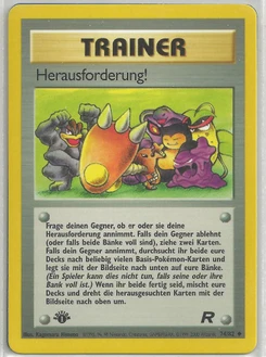 Pokémon-Karte Herausforderung! 074/082