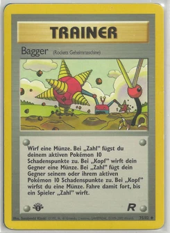 Pokémon-Karte Bagger 075/082